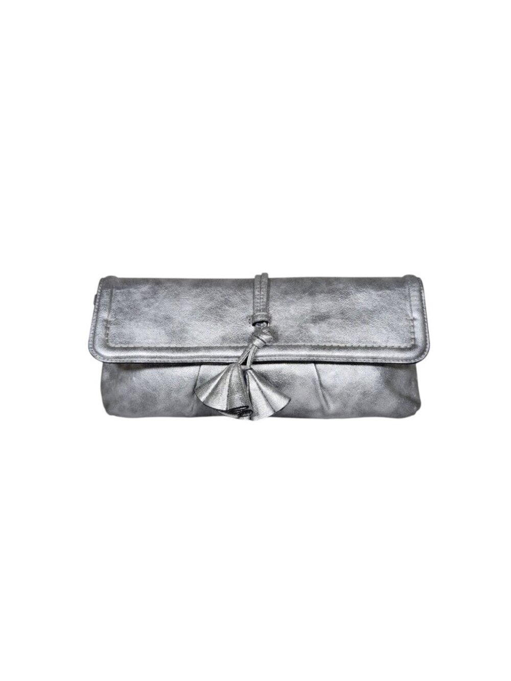 Simply Vera Wang Gray Clutch Wristlet Bag Purse Handbag